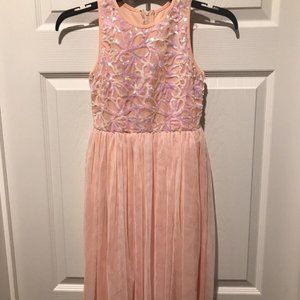 Speechless Girls Size 8 Peach Dress